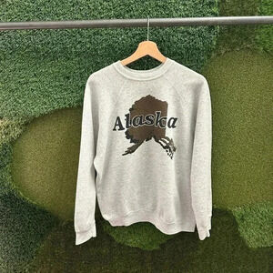 Vintage 1989 Alaska State  Crewneck Size XL